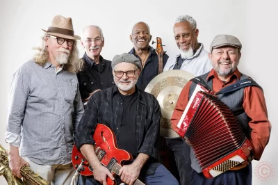 The Squeezebox Stompers performed Fri 11/17/23.  This joyous band brings out the best of Zydeco, Cajun, and more whether you’re from the East Coast, West Coast, or straight from the heart of Louisiana.