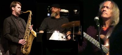 The Friday Night Jazz Series on 3/8/23 featured Mike Sakash (sax), Craig Bryan (percussion) & Al Hospers (bass guitar)